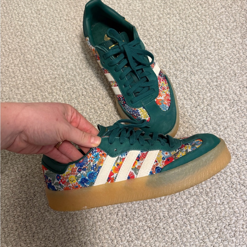 adidas x Liberty London Sambae Sneakers - Picture 3 of 5